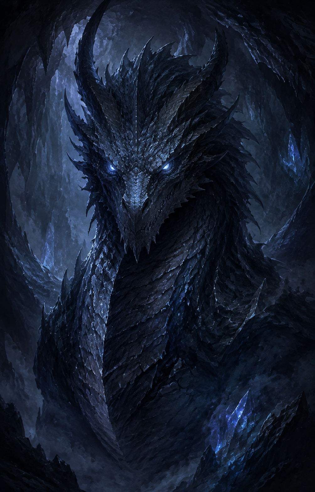 Painterly portrait of Shiven, the Den-Warden