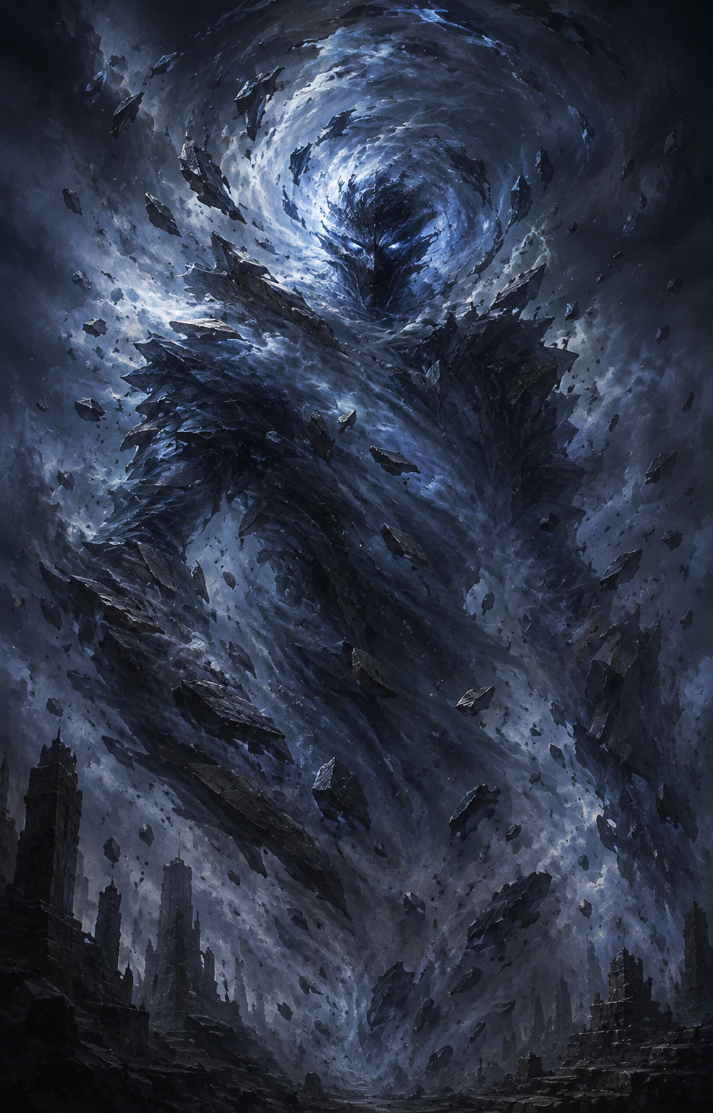 Painterly portrait of Zephyrus, the Shatterwind